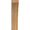 Ekena Millwork 5 1/2"W x 12"D x 24"H Thorton Smooth Knee Brace, Western Red Cedar BRC06X12X24THR00SWR - alternate 2